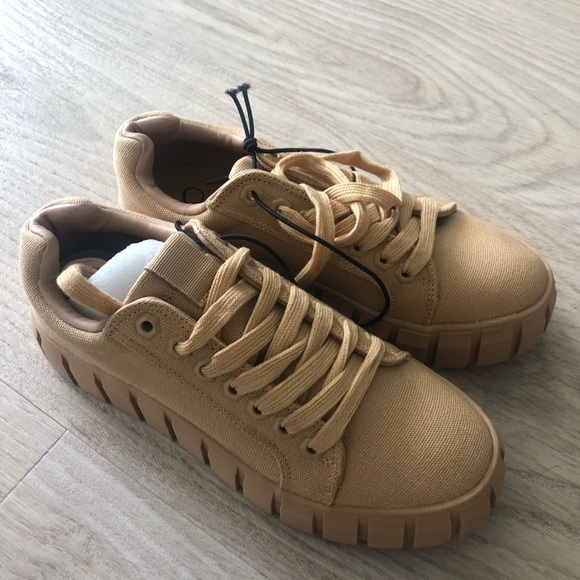 Tan tennis shoes *Closet Clearout!* - Picture 2 of 4